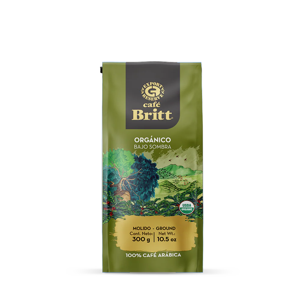 Café Britt Orgánico Bajo Sombra