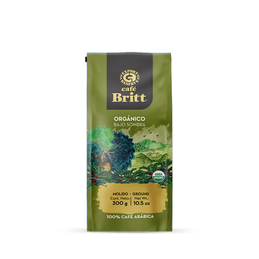 Café Britt Orgánico Bajo Sombra