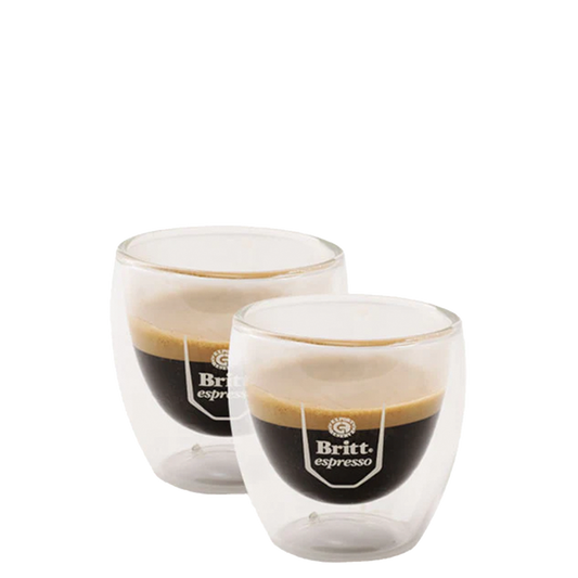 Set Vaso Vidrio Transparente Espresso
